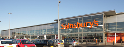 Sainsbury's completed and open at Braehead
